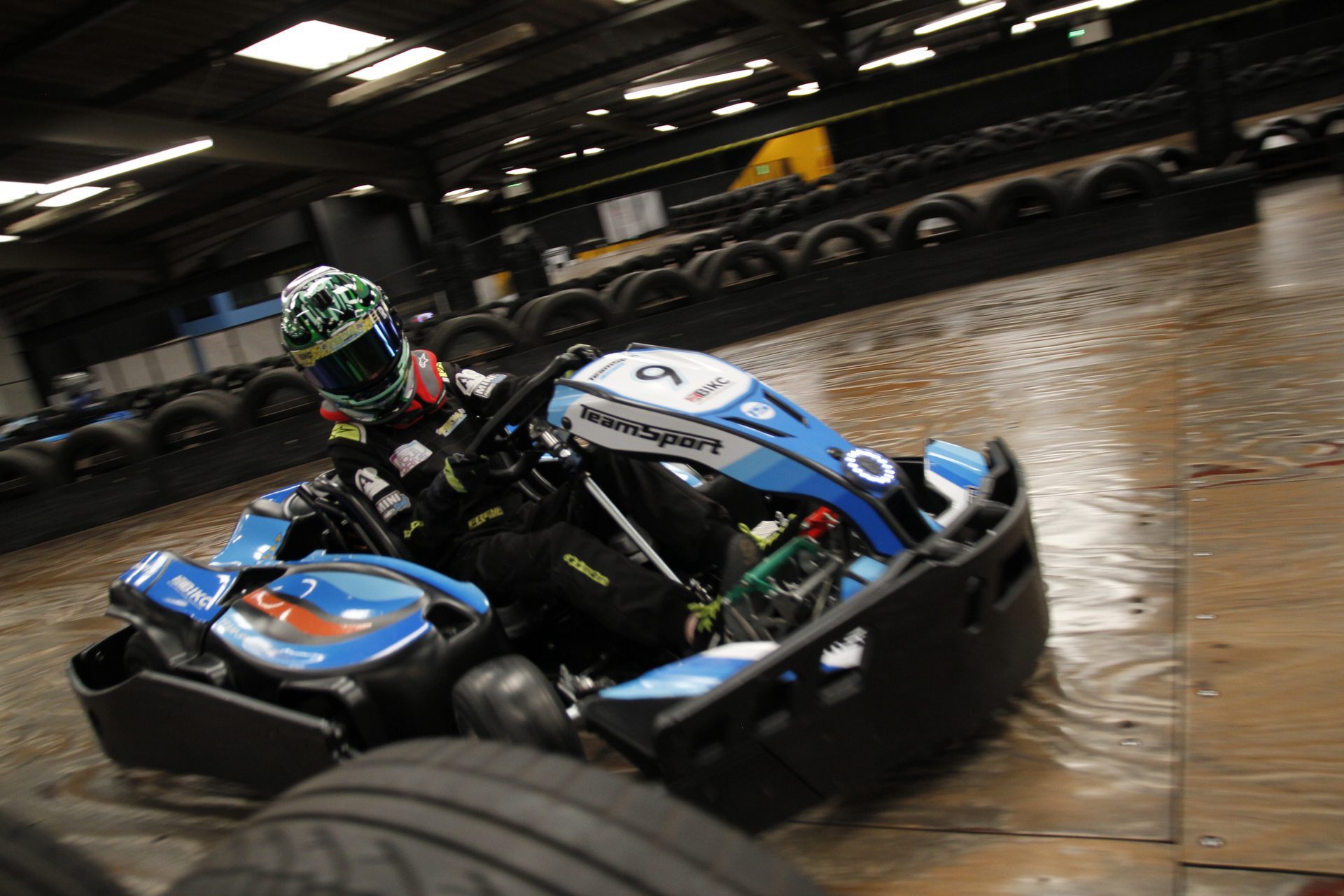 Karting on track